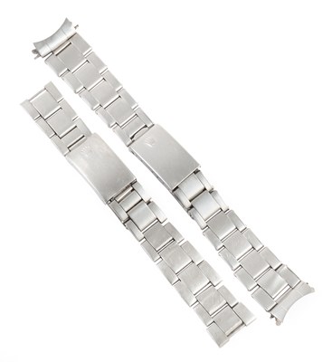 Lot 2510 - Rolex: Two Rolex Stainless Steel Oyster...