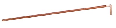 Lot 180A - An Edward VII Silver-Mounted Walking-Stick