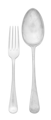 Lot 120 - A Collection of Victorian and Later Silver Flatware