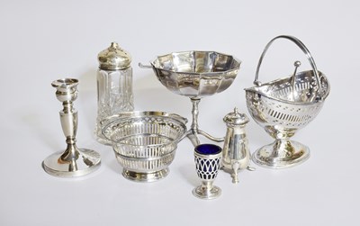 Lot 171 - A Collection of Silver and Silver Plate, the...