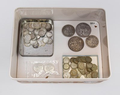 Lot 366 - Assorted British Silver Coins, to include...