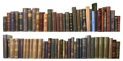 Lot 2003 - Bindings. Collection of mostly pictorial cloth,...