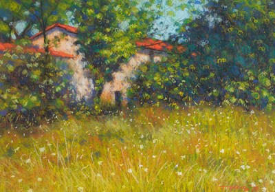 Lot 583 - John Mackie (b.1953) "The Old Farmhouse at...