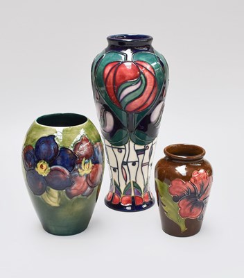 Lot 363 - A Modern Moorcroft Pottery Vase, "Tribute to...
