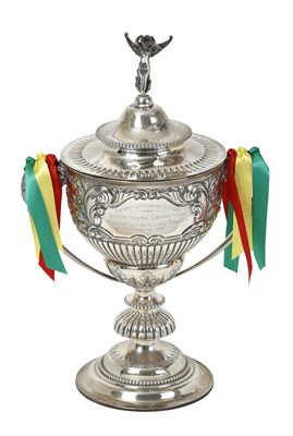 Lot An Edward VII Silver Two-Handled Cup and Cover