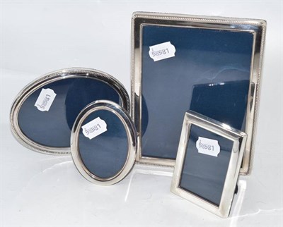 Lot 181 - Four modern silver photograph frames