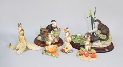 Lot 306 - Border Fine Arts and Modern Corgi Vehicles,...