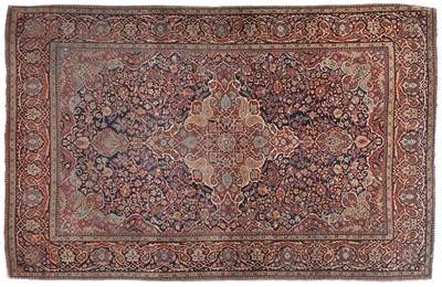 Lot 173 - Kork Kashan Rug Central Iran, Circa 1920 The...