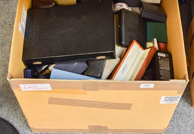 Lot 283 - A Collection of Empty Jewellery Boxes (one box)
