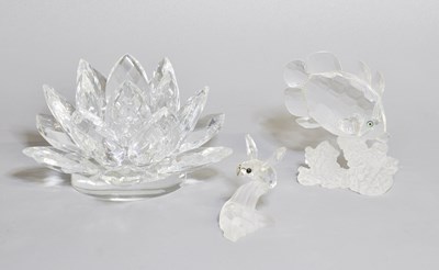Lot 282 - A Small Collection of Swarovski Crystal,...