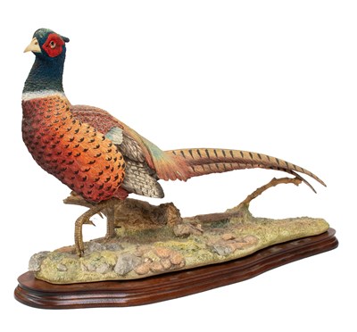 Lot 61 - Border Fine Arts 'Autumn Glory' (Pheasant),...