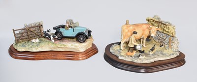 Lot 305 - Border Fine Arts 'The Chase' (Austin Seven...