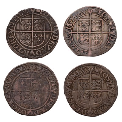 Lot 41 - 4x Elizabeth I, Shillings, to include: second...