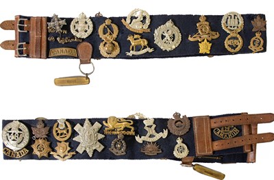 Lot 104 - A First World War Canadian Memorial Cross, the...
