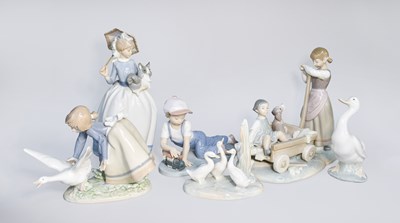 Lot 301 - A Small Collection of Spanish Figures and...