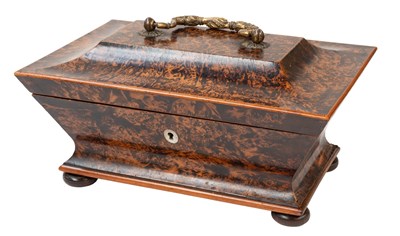 Lot 208 - A French Mulberry Sewing Necessaire, early...