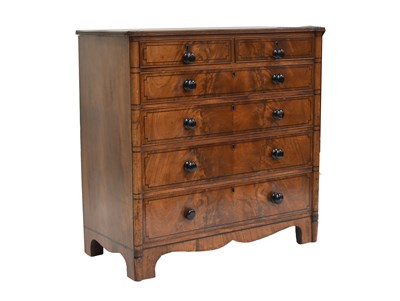 Lot 636 - A Regency Mahogany and Ebony-Strung...
