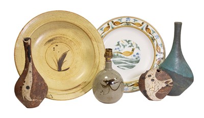 Lot 62 - Robert Fournier (1915-2008); Three Stoneware...