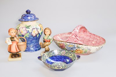Lot 319 - Collection of Maling Lustre Pottery and Goebel...