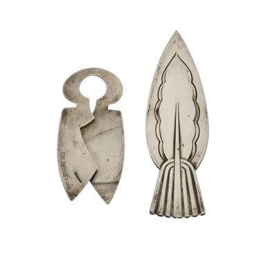 Lot 81 - A Danish Silver Bookmark, by Georg Jensen,...