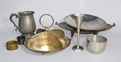 Lot 303 - Arts & Crafts Metal Wares, including a Solkets...