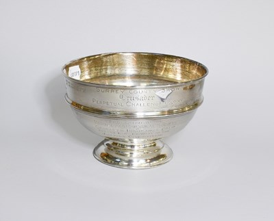 Lot 156 - An Edward VII Silver Rose-Bowl, by William...