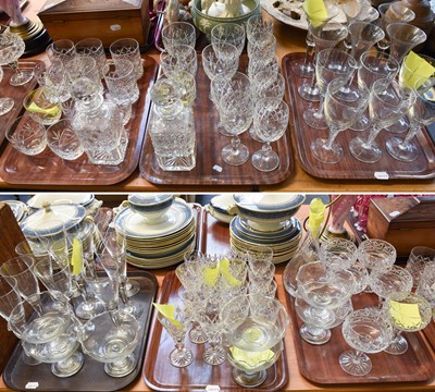 Lot 318 - Ceramics and Glassware, including Webb-Corbett...