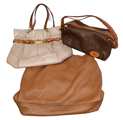 Lot 1009 - A Mulberry Effie Hobo Leather Bag in Tan, with...