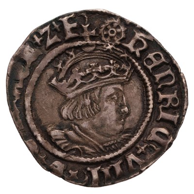 Lot 33 - Henry VIII, Halfgroat, Second Coinage 1526-44,...
