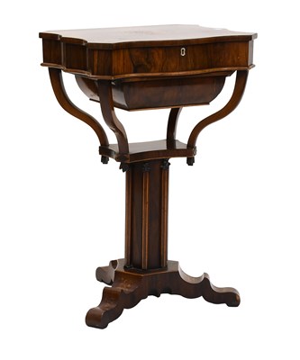 Lot 565 - An Early Victorian Rosewood and...