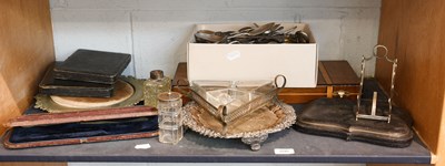 Lot 200 - Assorted Plated Wares, including a part cased...