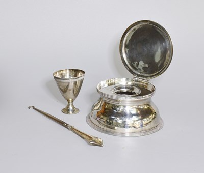 Lot 162 - Three Assorted Silver Items, comprising an...