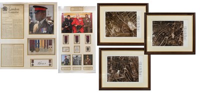 Lot 261 - Private Johnson Gideon Beharry - A Framed...