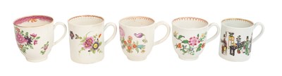 Lot 30 - A Lowestoft Porcelain Coffee Cup, circa 1760,...