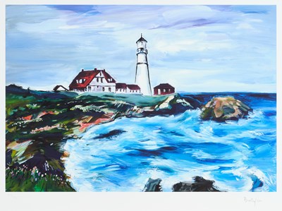 Lot 602 - Bob Dylan (b.1941) American "Lighthouse in...
