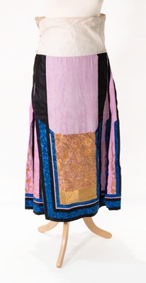 Lot 2267 - Mid 19th Century Chinese Pink Figured Silk...