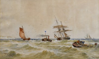 Lot 416 - Attributed to Thomas Bush Hardy RBA...