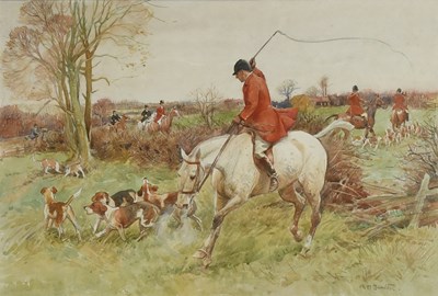 Lot 309 - R H Buxton (20th Century) "Whipper in-were...