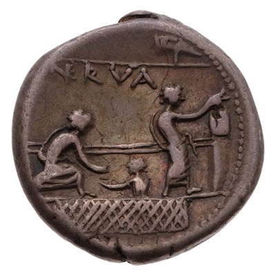 Lot 5 - Roman Republic, P. Licinius Nerva Denarius,...