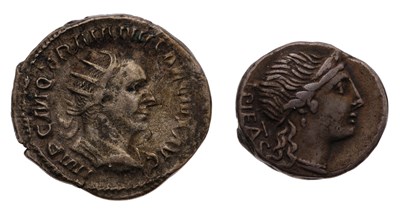 Lot 6 - Roman Republic, M. Herennius Denarius,...
