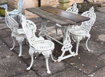Lot 239 - A Victorian Cast Iron and Later Painted Pub...