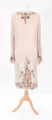 Lot 2196 - Circa 1920s French Beaded Long Line Jacket,...