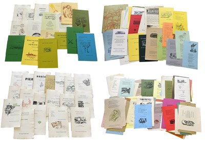 Lot 129 - Private Press. A large collection of pamphlets,...