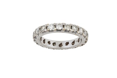 Lot 2107 - A Diamond Eternity Ring twenty round brilliant...