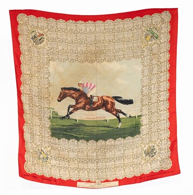 Lot 2167 - 1949 Derby Winners Silk Scarf featuring Nimbus...