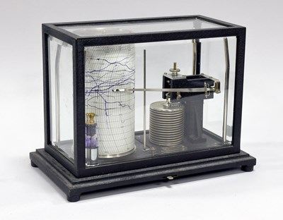 Lot 103 - Negretti & Zambra Barograph