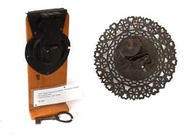 Lot 147 - An English 16th Century Circular Iron Chest...