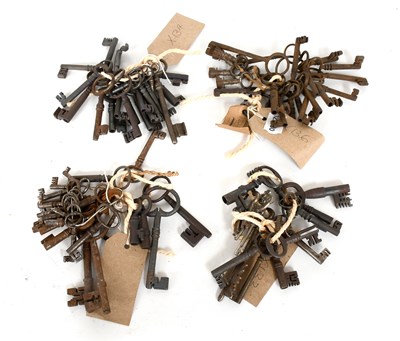 Lot 160 - A Collection of 19th Century and Later Keys