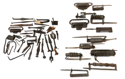 Lot 71 - A Collection of Assorted Metal Padlocks, to...