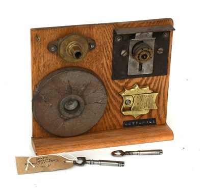 Lot 18 - An 1851 Cotterill Climax Detector Lock, with...